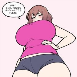 busty big sis (jam-orbital) fan art