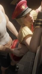 1boy 1girls 3d 3d_animation 9:16 against_wall animated athletic_female blender_(software) blonde_hair breasts female final_fantasy final_fantasy_vii final_fantasy_vii_remake from_behind hat human lazyprocrastinator light-skinned_male longer_than_10_seconds male sex shinra_commander short_video shorter_than_30_seconds standing_sex straight tagme vertical_video video