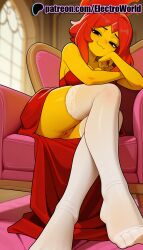 flame princess from adventure time by electroworld