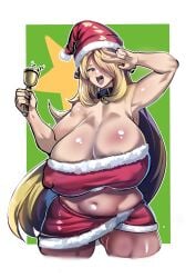 cynthia (pokemon) from christmas by aditya draws