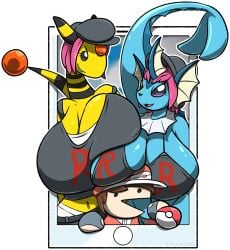 ampharos from pokemon by chabble