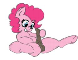 alazak animated equine female friendship_is_magic futanari horse intersex mammal masturbation my_little_pony pinkie_pie_(mlp) pony solo straight_hair