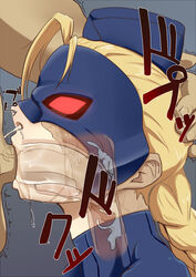 antenna_hair blonde_hair braid capcom cum cum_in_throat cum_out_nose dangorou_(yushi-art) decapre deepthroat ejaculation fellatio female garrison_cap hand_on_head hat human irrumatio long_hair male mask oral penis red_eyes solo_focus straight street_fighter street_fighter_alpha street_fighter_alpha_2 street_fighter_alpha_3 street_fighter_iv street_fighter_iv_(series) street_fighter_v twin_braids ultra_street_fighter_iv x-ray