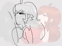animated anon anonymous_male blowjob bruhdudee_(artist) deepthroat friday_night_funkin girlfriend_(friday_night_funkin) loop male mushrylair oral self_upload sucking tagme throat traced unseen_male_face