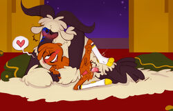 anal anal_sex blush caprine duo gay heart male mammal nethervane_(artist) penetration penis prince_cashmere ram socks star_nomad wander_(wander_over_yonder) wander_over_yonder