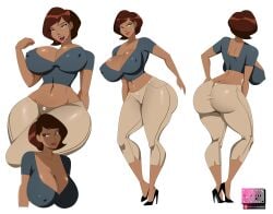 helen parr from disney by ghostlessm