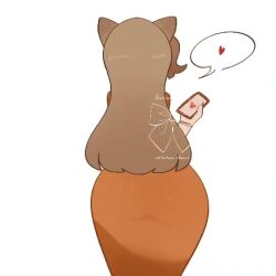 1girls 2025 2d animated anthro ass bonniblair clothed clothing cowboy_shot digital_media dreamworks female female_only furry furry_female furry_only loop no_sound solo tagme video