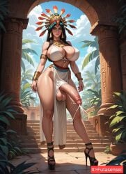 original character from aztec mythology by futasensei
