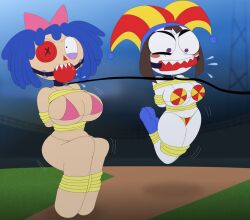 evil pomni (the amazing digital circus) from glitch productions