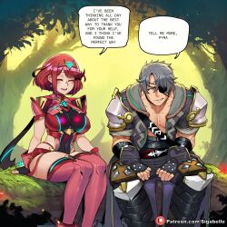 ai_assisted ai_generated anime anime_style big_ass big_breasts breasts caption clitoris comic comic_page curvaceous curvaceous_body curvaceous_female curvaceous_figure dialogue female female_focus fit_female girly hourglass_figure huge_ass huge_breasts manga manga_page patreon pussy pyra pyra_(xenoblade) red_hair sexy shiny sigabelle speech_bubble story text text_bubble uncensored vagina voluptuous voluptuous_female waifu waifu_diffusion xenoblade_(series) xenoblade_chronicles xenoblade_chronicles_(series) xenoblade_chronicles_2 xenoblade_chronicles_3 xenoblade_chronicles_x zeke_von_genbu_(xenoblade)
