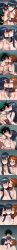 abs affectionate ai_generated bisexual breasts female group_kissing incest izuku_midoriya kill_la_kill kiryuuin_satsuki kiss_on_head large_breasts licking matoi_ryuuko my_hero_academia ochako_uraraka partner_swap pecs sisters surprise_kiss surprised_expression tongue_kiss