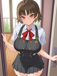 makoto niijima from atlus by nadadenada