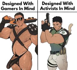 chris redfield from resident evil by tobbyc2
