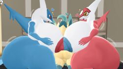 eeveelution from pokemon by dra111 (artist)