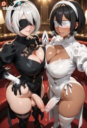 yorha 2b from nier: automata by trapaaa99