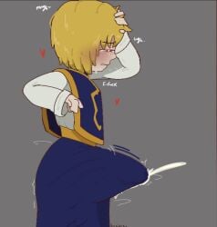 kurapika from hunter x hunter by head ache