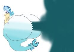 1girls aquamarine_cookie ass booty brap bubble_ass bubble_butt cookie_run cookie_run_kingdom fart fart_fetish farting farting_fetish fatass female gem_mermaid gngmarine huge_ass huge_butt hyper hyper_ass hyper_butt mermaid mermaid_girl mermaid_tail shy solo_female transparent_background upset upset_stomach wide_ass wide_butt wide_hips