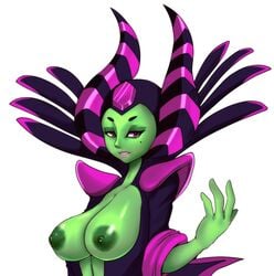 breasts female green_skin shovel_knight tagme the_enchantress