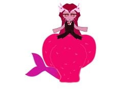 1girls ass booty bubble_ass bubble_butt cookie_run cookie_run_kingdom crimson_coral_cookie fatass female front_view gem_mermaid gngmarine huge_ass huge_butt hyper hyper_ass hyper_butt mermaid mermaid_girl mermaid_tail solo_female standing thicc wide_ass wide_butt wide_hips
