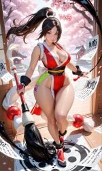 ai_art ai_generated ai_generated_art ai_generated_image aikunoichi anime ass booty breasts dynamic_pose ecchi fatal_fury hentai huge_ass huge_boobs huge_breasts lewd mai_shiranui nsfw patreon rule34 sexy_pose sfw solo_female the_king_of_fighters