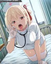 nishikigi chisato from lycoris recoil by artmochiia