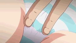 1boy animated fingering jitaku_keibiin male panties pussy yuki_katsuragi