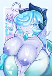 aquamarine cookie from cookie run by itz zekex