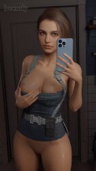 jill valentine from capcom by beessly3d