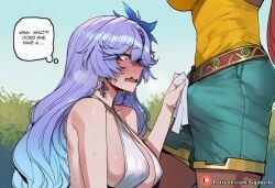 1futa 1girls ai_assisted ai_generated anime anime_style balls big_ass big_breasts breasts bulge cantarella_(wuthering_waves) caption cheating cheating_wife clitoris cock comic comic_page cuckold cuckolding curvaceous curvaceous_body curvaceous_female curvaceous_figure dark_skin dark_skinned_female dialogue dickgirl female female_focus fit_female futa_on_female futa_only futa_sans_pussy futa_with_female futanari futanari_only girl girly hentai high_resolution highres horny hourglass_figure huge_ass huge_balls huge_boobs huge_breasts huge_butt huge_cock huge_testicles huge_thighs manga manga_page medium_ass medium_breasts medium_penis muscular netorare ntr patreon penis purple_hair pussy red_hair self_upload sexy shiny sigabelle speech_bubble stable_diffusion story text text_bubble the_legend_of_zelda the_legend_of_zelda:_breath_of_the_wild uncensored urbosa vagina very_dark_skin voluptuous voluptuous_female waifu waifu_diffusion watching white_hair worship wuthering_waves