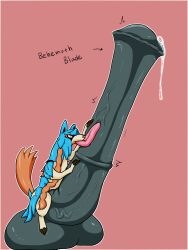 3:4 animal_genitalia animal_penis auto_penis_lick big_penis equine_genitalia equine_penis feral generation_8_pokemon genitals hi_res huge_cock hyper hyper_genitalia hyper_penis legendary_pokemon licking long_penis masturbation nintendo oral oral_masturbation penile penile_masturbation penis pokemon pokemon_(species) self_lick sevi_blaze solo thick_penis tongue zacian