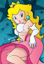 princess peach from mario (series) by mrcbleck