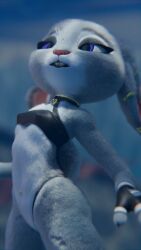 9:16 absurd_res anthro asphyxiation blender_(artwork) blender_cycles_(artwork) braces bubbles_from_nose death digital_media_(artwork) disney drowned drowning female hi_res implied_fatal judy_hopps lagomorph leporid limp_arms mammal nipple_outline nocturnalfuzz peril rabbit solo underwater zootopia