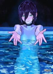 1girls 2d 2d_(artwork) 2d_artwork bare_arms bare_belly bare_breasts bare_chest bare_hands bare_hips bare_legs bare_midriff bare_navel bare_shoulders bare_skin bare_thighs bare_tits bare_torso belly belly_button black-haired_female black_background black_choker black_hair blue_light blush blush_face blushing_at_viewer blushing_female blushing_lines breasts chainsaw_man choker clipse closed_mouth_smile collarbone completely_naked completely_naked_female completely_nude completely_nude_female dark_background digital digital_art digital_drawing digital_drawing_(artwork) digital_media digital_media_(artwork) drawing dripping_wet exposed_arms exposed_belly exposed_breasts exposed_chest exposed_hips exposed_legs exposed_midriff exposed_navel exposed_shoulders exposed_skin exposed_thighs exposed_torso female female_focus female_only fingers flat_belly flat_breasts flat_chest flat_chested fully_naked fully_nude green-eyed_female green_eyes groin hair_between_eyes high_resolution highres i'll_teach_you_everything_(chainsaw_man) lean_figure light_smile long_hair looking_at_viewer midriff naked naked_female naked_woman narrow_waist navel nude nude_female nudity partially_submerged partially_submerged_legs petite petite_body petite_breasts petite_female petite_girl petite_tits pool reaching_out reaching_towards_viewer reze_(chainsaw_man) reze_in_the_pool_(meme) shoulders simple_background slender_body slender_waist slim_waist small_breast small_breasts smile smiley_face smiling smiling_at_viewer smooth_chest soaked solo standing submerged_feet submerged_legs thighs tiny_breasts topless topless_female upper_body water wet wet_belly wet_body wet_breasts wet_legs wet_nipples wet_pussy wet_skin wet_thighs wet_vagina