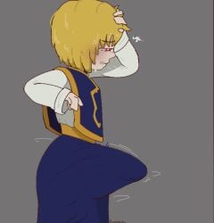 kurapika from hunter x hunter by head ache