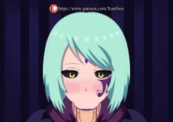 2d 2d_animation advertisement animated anime anime_style blowjob blowjob_only blue_hair demon demon_girl demon_humanoid eroge fanart hd live2d loop looping_animation male male/female mjurran monster_girl movement no_sound nsfw open_eyes oral oral_sex patreon pleasured pov pov_male simple_background sucking sucking_penis tagme tattoo tensei_shitara_slime_datta_ken video white_skin xoullion yellow_eyes