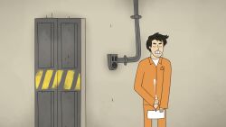 1boy confinement_(lord_bung) connor_cornwall cum cumshot edit masturbation scp_foundation third-party_edit