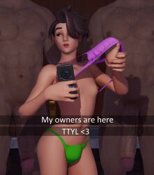 3boys dark-skinned_male fortnite imminent_sex male male_focus male_only slavegirl snapchat vannified yaoi