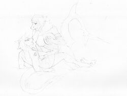 anthro canine fish fox furry furry_only futa_on_male futanari haremincubi hybrid hyper intersex male mammal marine shark sora_(sora4026) star wolf wolfshark