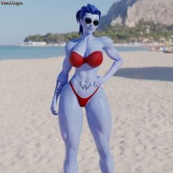 1girls 3d activision amelie_lacroix big_ass big_breasts big_thighs blizzard_entertainment blue-skinned_female blue_body blue_skin breasts bubble_ass bubble_butt bust busty chest curvaceous curves curvy curvy_figure female hips hourglass_figure huge_ass large_ass legs mature mature_female overwatch overwatch_2 slim_waist thick thick_ass thick_hips thick_legs thick_thighs thighs voluptuous voluptuous_female vonsvaigen waist wide_hips wide_thighs widowmaker