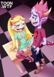 1boy 1girls bbmbbf blush cum cum_in_pussy cum_inside disney female male male/female open_mouth palcomix penis pussy sex sharp_teeth star_butterfly star_vs_the_forces_of_evil teeth tom_lucitor tongue tongue_out toon.wtf vaginal_penetration vaginal_sex