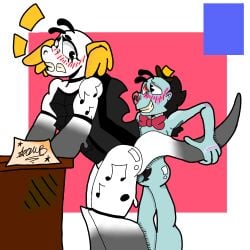 cartoon doctor_who gentle male mr_ring-a-ding submissive_male villian