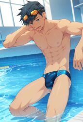 ai_generated bara camp_buddy male male_focus male_only natsumi_hamasaki snackji yaoi