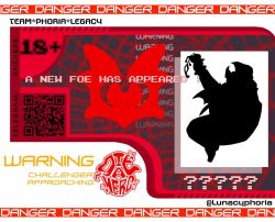 anthro bad_blood bat die_a_hero_(series) logo lunacyphoria male mammal qr_code silhouette solo team_phoria_legacy telegram_sticker