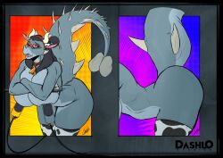 2024 abstract_background absurd_res animal_print animal_print_bikini animal_print_thigh_highs ankylosaurian ankylosaurid ankylosaurus anthro artist_name ass bell bell_collar bent_over big_breasts big_butt big_tail bikini bikini_top_aside black_hair blue_body blue_scales bottomless bottomless_anthro bottomless_female breast_squish breasts bubble_butt clothed clothing collar cow_print cow_print_bikini cow_print_thigh_highs cowbell curvy_figure dashlostudios dated digital_drawing_(artwork) digital_media_(artwork) dinosaur eyewear facial_horn fake_horns female hair hi_res horn huge_breasts huge_butt huge_hips huge_thighs leaning leaning_forward legwear long_hair long_tail machine milking_machine mostly_nude mostly_nude_anthro mostly_nude_female multicolored_body multicolored_scales netarda_(netardado) nose_horn ornithischian pattern_bikini pattern_clothing pattern_legwear pattern_swimwear pattern_thigh_highs prehistoric_species reptile scales scalie signature solo spiked_tail spikes spikes_(anatomy) squish sunglasses swimwear tail text thick_thighs thigh_highs thyreophoran two-piece_swimsuit two_tone_body two_tone_scales voluptuous voluptuous_anthro voluptuous_female watermark wide_hipped_anthro wide_hipped_female wide_hips