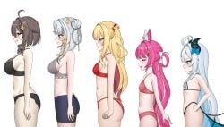 (idol 1girls akugaki_koa blonde_hair blue_hair bra breasts brown_hair corp)idol_corp elf_ears elf_female elf_girl eternals female female_focus female_only front_view hag hair idol_es lalabell_lullaby light_skinlight-skinned_female long_hair meica necromancer nude nude_female panties pink_hair pointy_ears red red_eyes ruby_runeheart small_breasts solo solo_focus taiga_toragami two_tone_hair vtuber white_hair witch youngelf