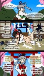 ashamed blush bow bow_on_head cherry_blossoms clothed_female_nude_futanari crash2262 crying cum cum_explosion cum_inside cum_on_floor dialogue erect_nipples erect_nipples_under_clothes exhibitionism faceless_futanari fear fearful_expression futa_on_female futanari hakurei_reimu hakurei_shrine hat headwear indoors indoors_sex instant_loss instant_loss_3koma kissing kissing_while_penetrated mating_press mononobe_no_futo naked_futanari naked_socks only_one_naked open_door panic panicked_look panicking questionable_consent rape raped raped_by_futanari reimu_hakurei rough_sex sakura_tree saliva saliva_on_tongue saliva_trail sarashi self_upload shoes shrine_maiden skirt_removed slamming slamming_body snot stockholm_syndrome stuck_together sweat sweating sweaty_body sweaty_butt tagme tears tongue_out torii touhou touhou_project twitching