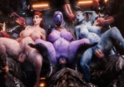 2025 2_toes 3d_(artwork) absurd_res alien alien_genitalia animal_genitalia anthro areola armor asari belly big_areola big_belly big_breasts big_nipples big_penis big_pussy bioware blue_body bodily_fluids body_writing bone boots breasts clothed clothing commander_shepard cum cum_in_mouth cum_in_pussy cum_inside cum_on_body cum_on_breasts cum_on_face cum_on_mask cum_string cumshot digital_media_(artwork) directional_arrow ejaculation electronic_arts excessive_cum excessive_genital_fluids faceless_character faceless_male feet female female_shepard footwear freckles furniture gangbang genital_fluids genitals group group_sex gun hair handgun headgear helmet hi_res hood huge_cock human humanoid inflation inflation krogan long_hair looking_at_another looking_at_partner male male/female mammal mask mass_effect masturbation musk musk_clouds navel nipples nude on_table orgasm orgy parallel_sex penetration penis pistol plump_labia profanity pubes purple_body pussy quarian ranged_weapon red_hair samara seurat sex sheath shoes skimpy skull spread_legs spreading table taking_turns tali'zorah tally_marks thick_thighs toes vaginal_penetration vaginal_penetration weapon