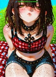 1boy ai_generated bulge femboy freckles meybekity otoko_no_ko trap yaoi
