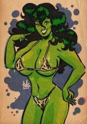 1girls big_ass big_breasts breasts curvaceous curvy curvy_figure digital_media_(artwork) female green-skinned_female green_body green_skin hips hourglass_figure huge_ass huge_breasts hulk_(series) jennifer_walters large_ass large_breasts legs marvel marvel_comics mature mature_female she-hulk slim_waist thedarkcartoon thick thick_hips thick_legs thick_thighs thighs voluptuous waist wide_hips