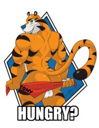 tony the tiger from frosted flakes by requiembeatz